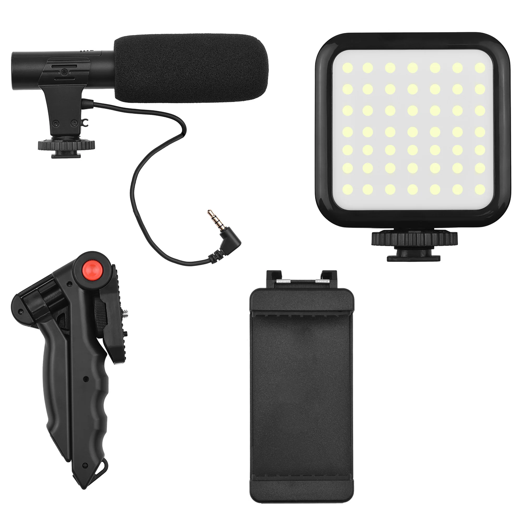 Smartphone LED Video Recording Mount, for Vlogging/Live Streams/Social Media - Image 6