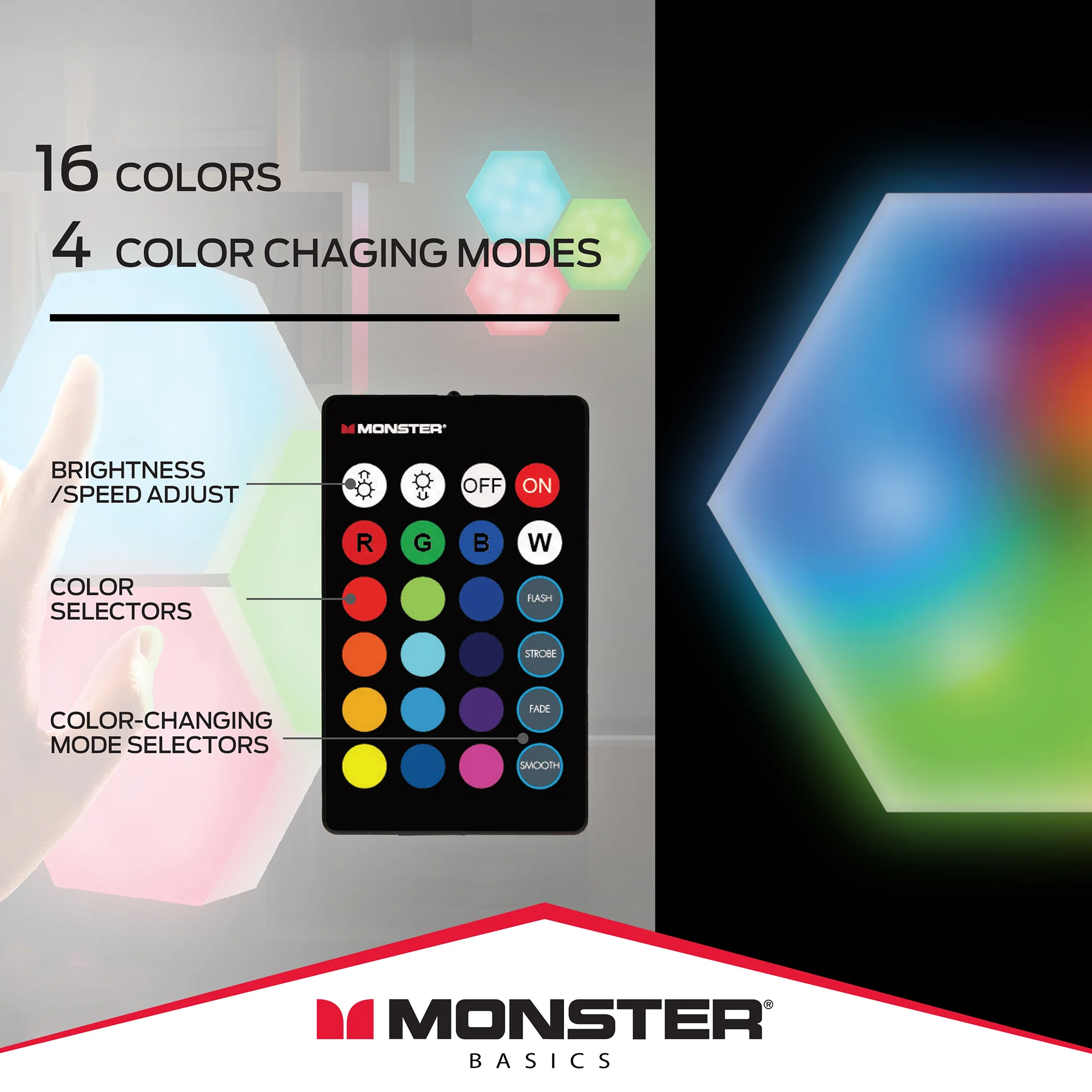 3-Pack Multi-Color LED Touch Light, 4 Unique Color-Changing Modes - Image 6