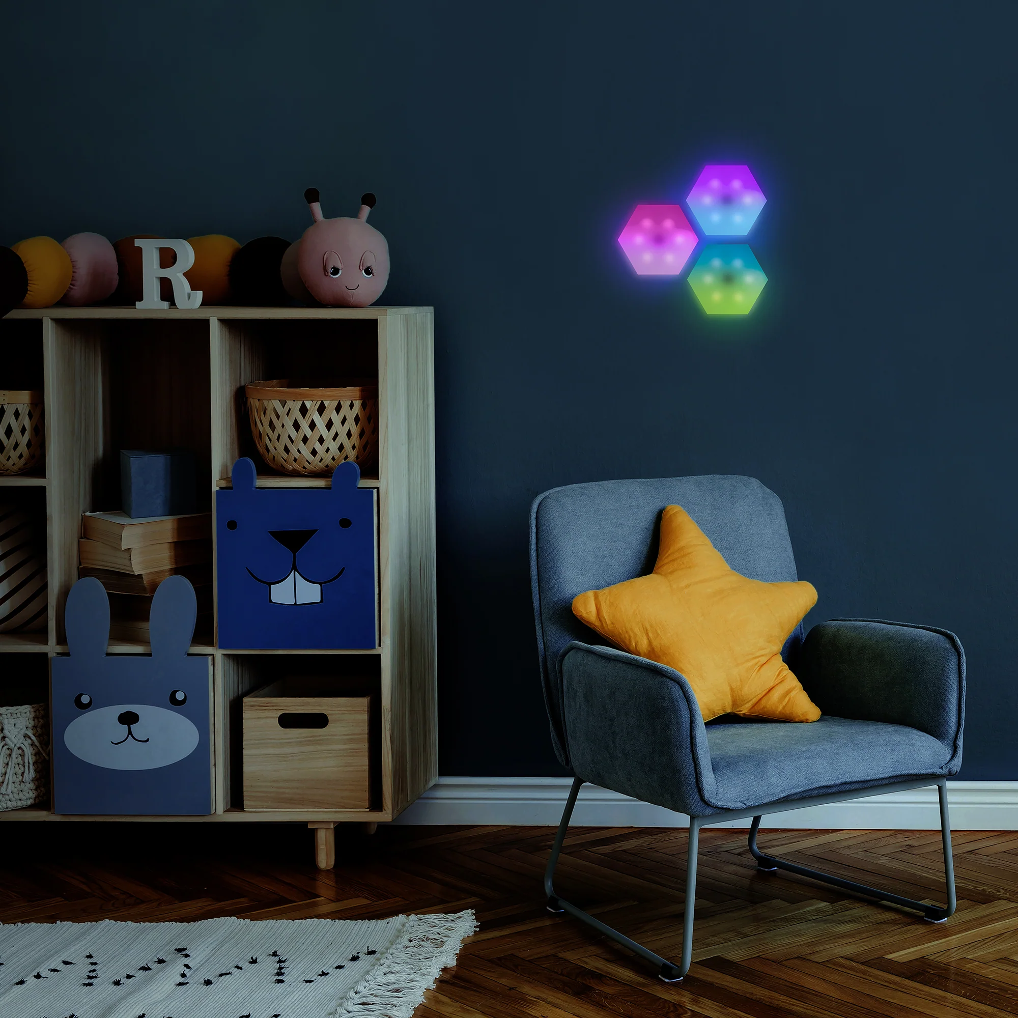 3-Pack Multi-Color LED Touch Light, 4 Unique Color-Changing Modes - Image 7