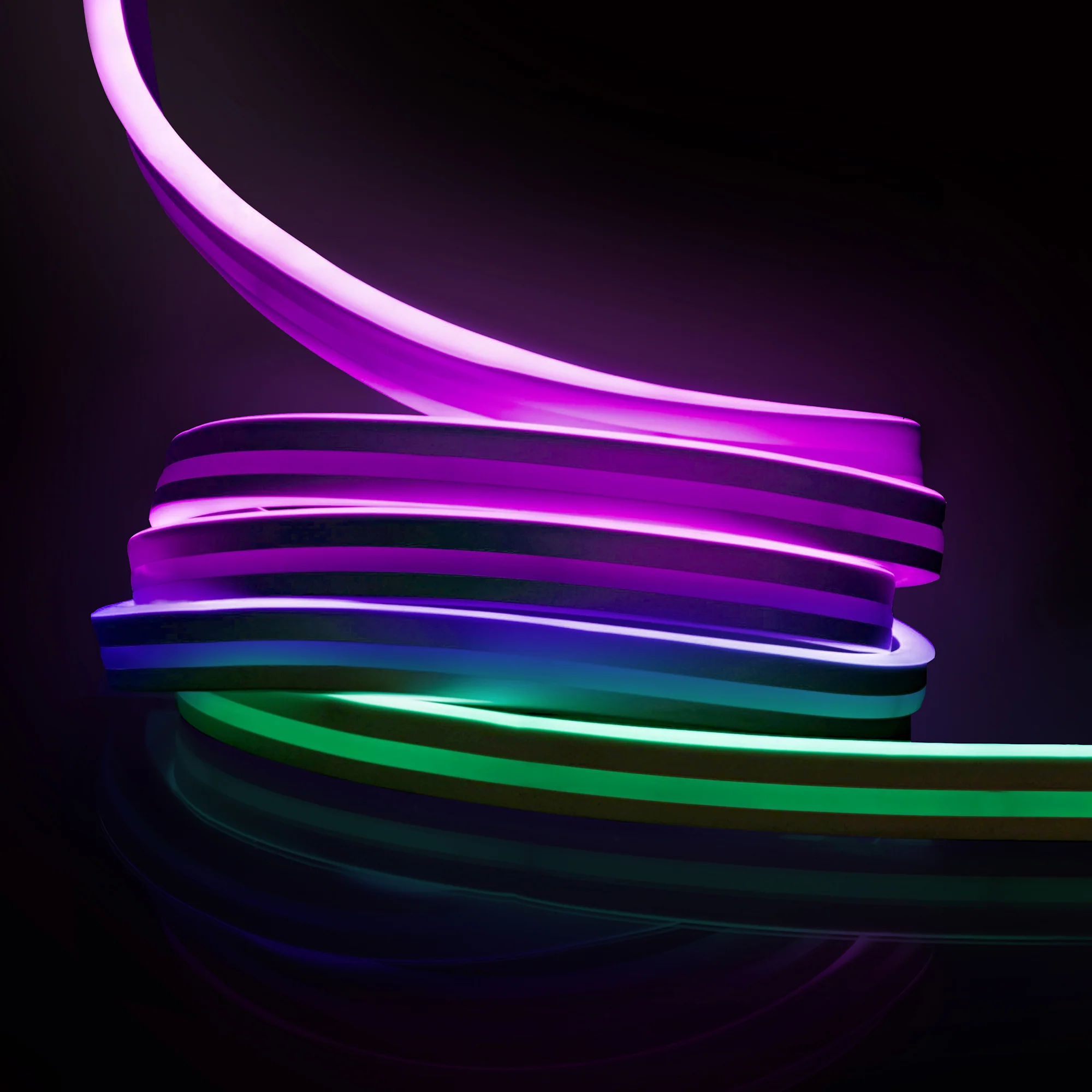 6.5ft Sound Reactive Neon Light Strip - Image 5