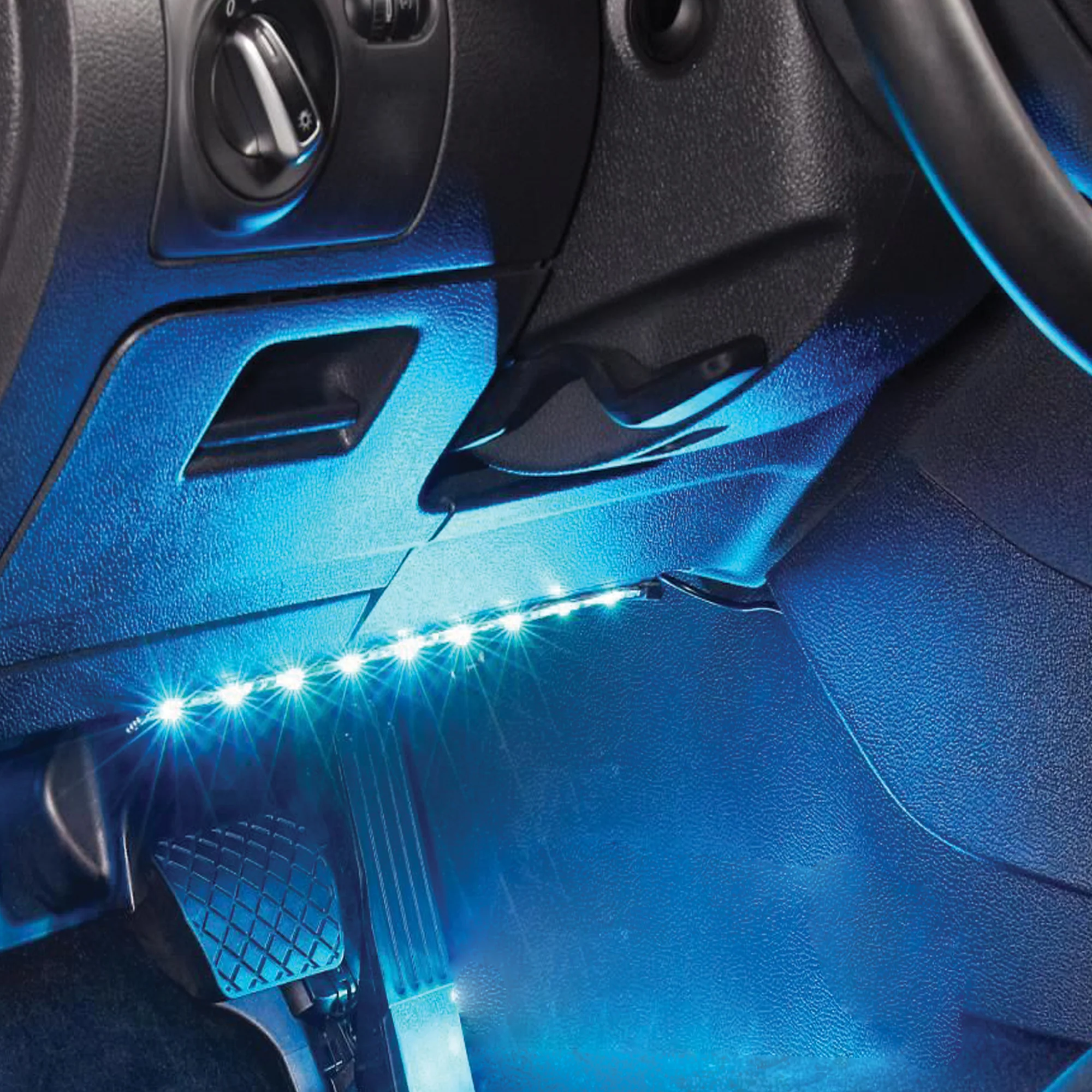 2-Pack Bluetooth Car Interior LED Accent Lights - Image 7