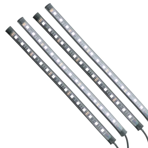 4-Pack Bluetooth Multicolor Car Interior LED Accent Lights - Image 5