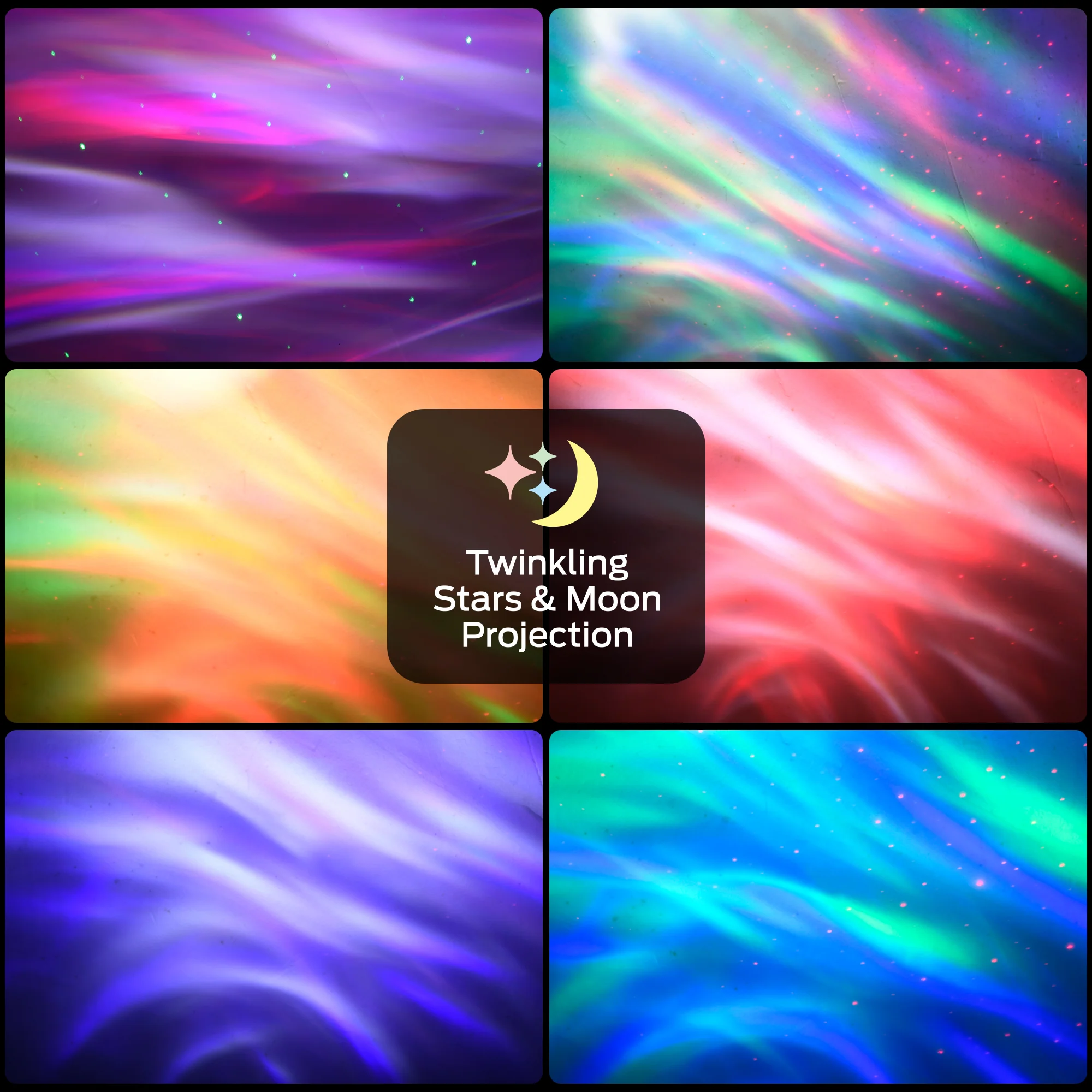 Monster Black Galaxy Light Projector & Bluetooth Sound Machine (10 Sounds) - Image 4