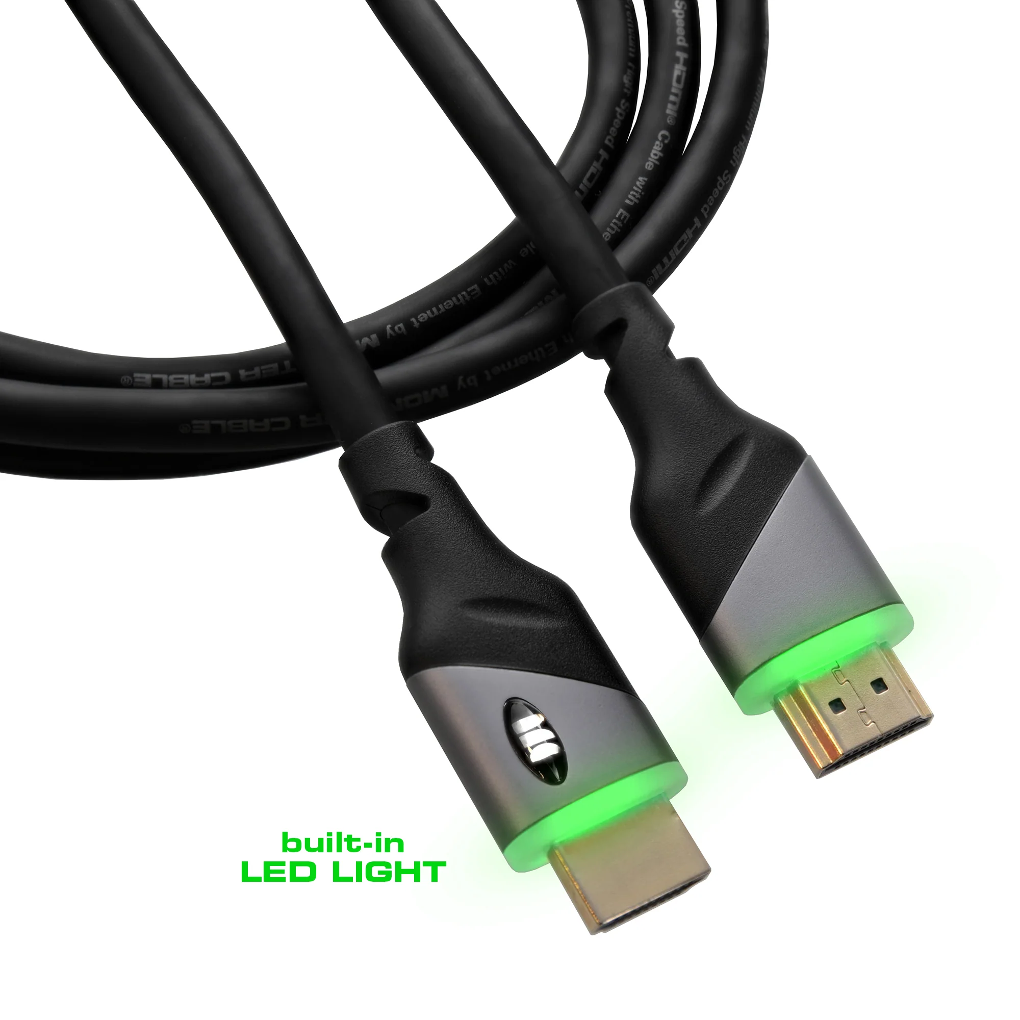 Built-in LED Light 4K HDR 6ft High Speed HDMI Cable - Image 7