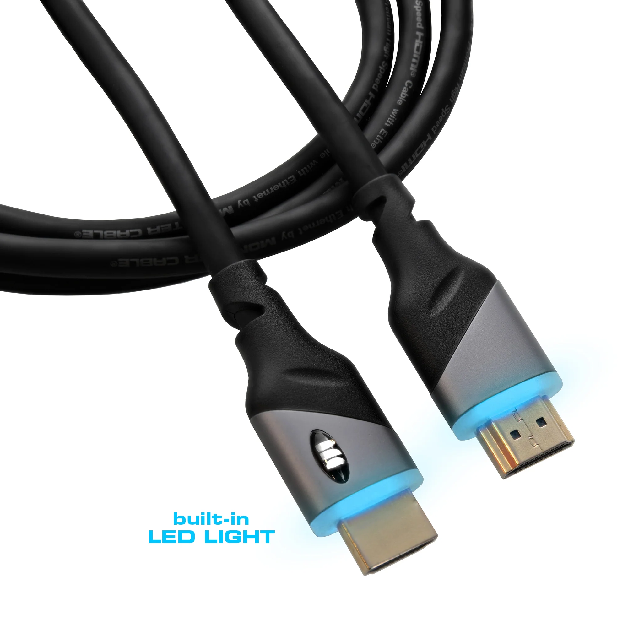Built-in LED Light 4K HDR 6ft High Speed HDMI Cable - Image 9