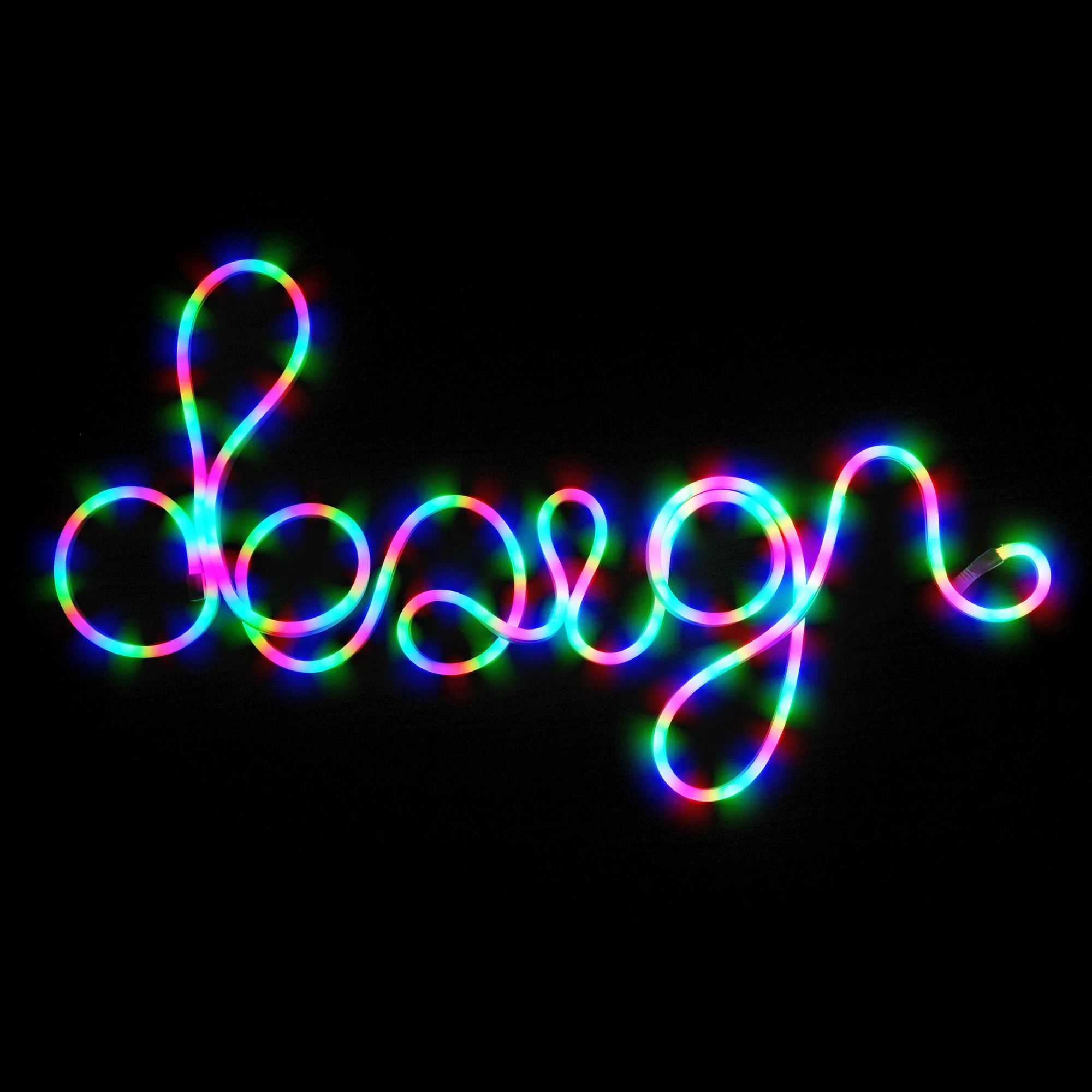 6.5ft Color-Flow Neon Indoor Multi-Color LED Light Strip - Image 2