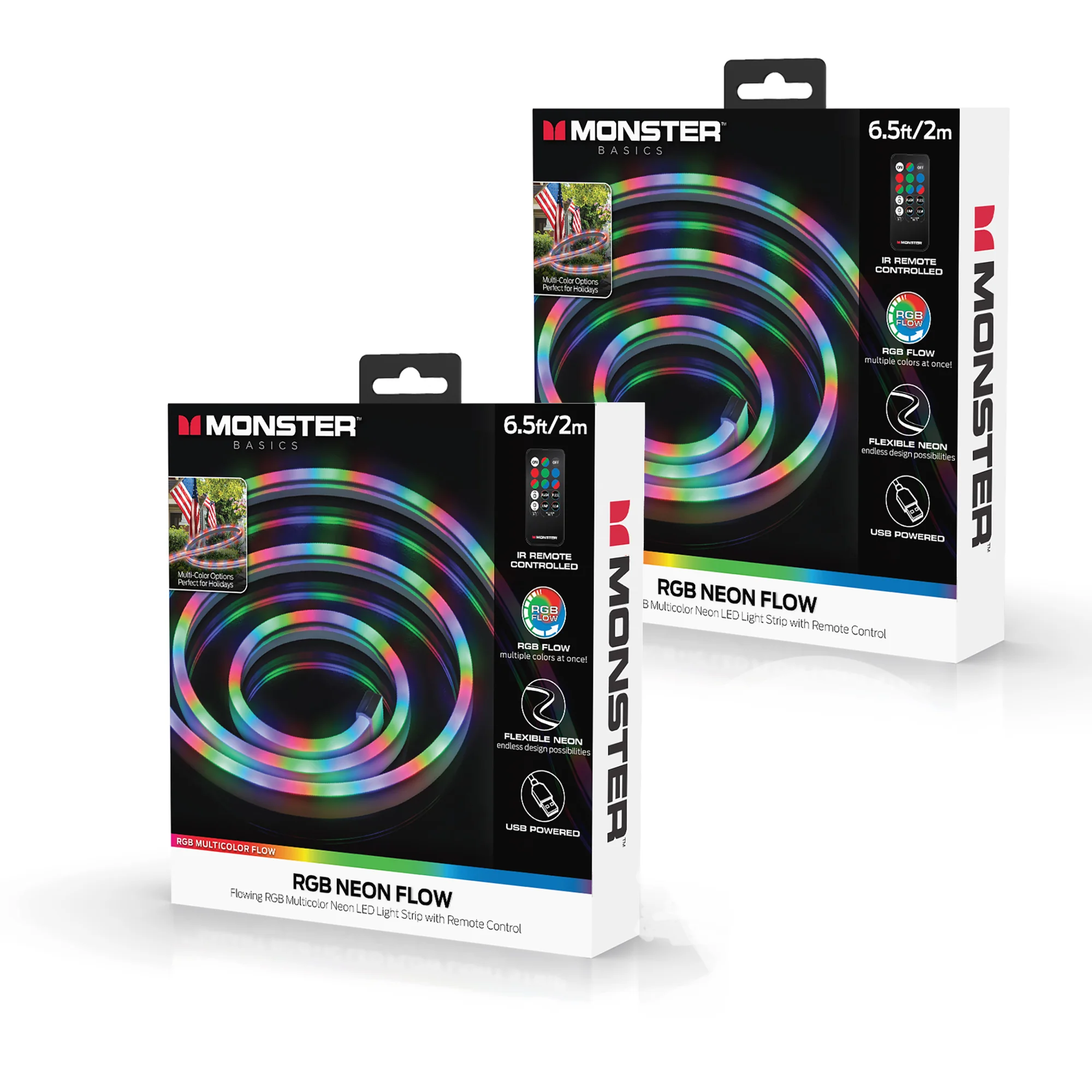 6.5ft Color-Flow Neon Indoor Multi-Color LED Light Strip - Image 7