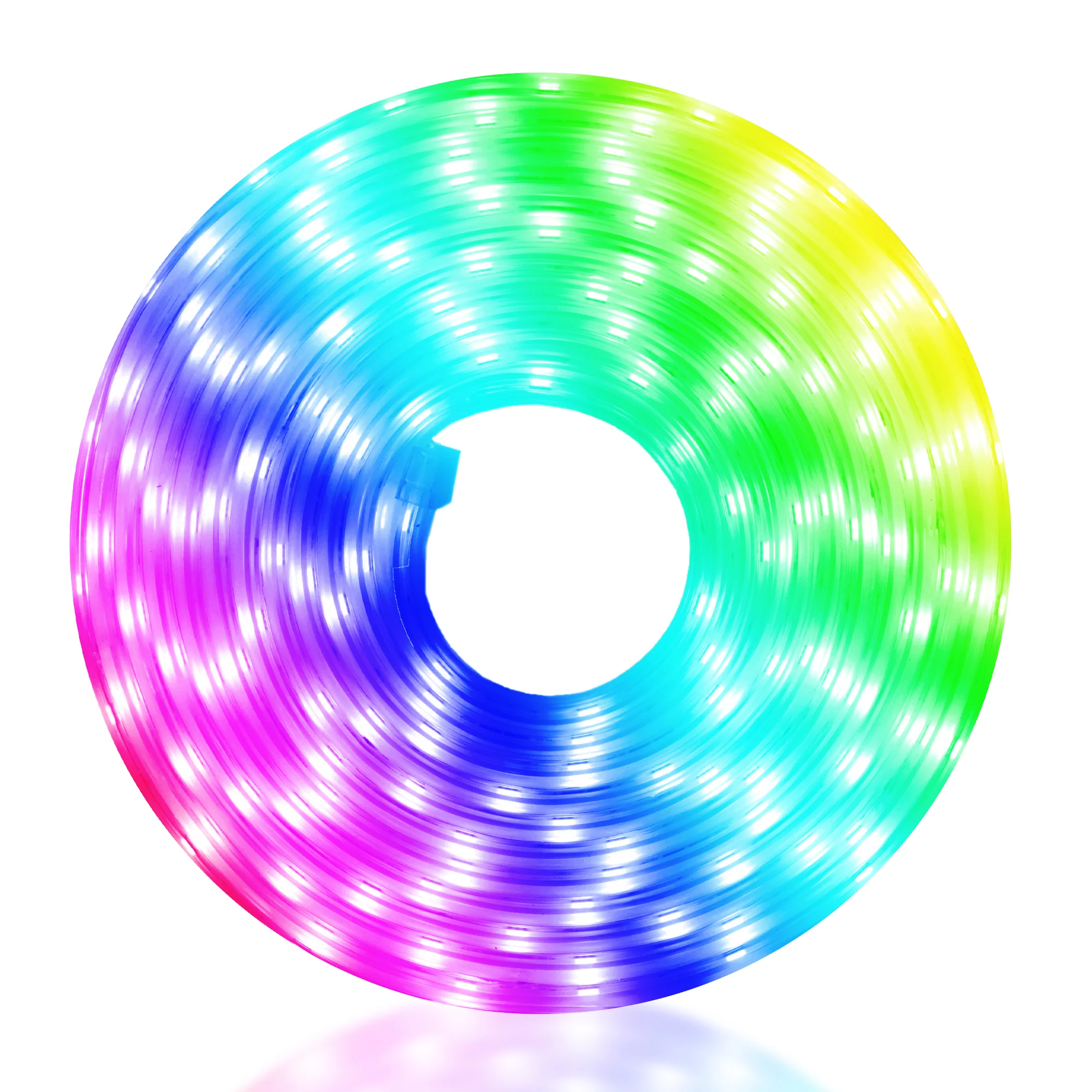 Outdoor 16.4 ft Multi-Color LED Light Strip, Multi-White, IP66 Weather & Water Resistant - Image 7