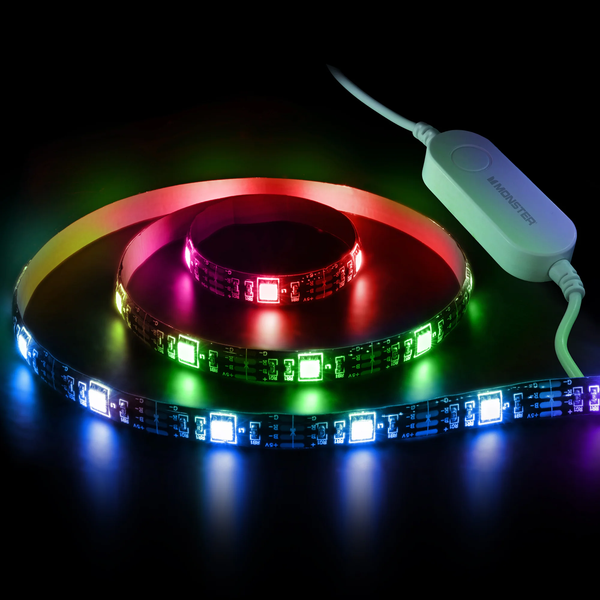 6.5ft Smart App Wifi Multi-Color LED Light Strip, Voice Activated - Image 3