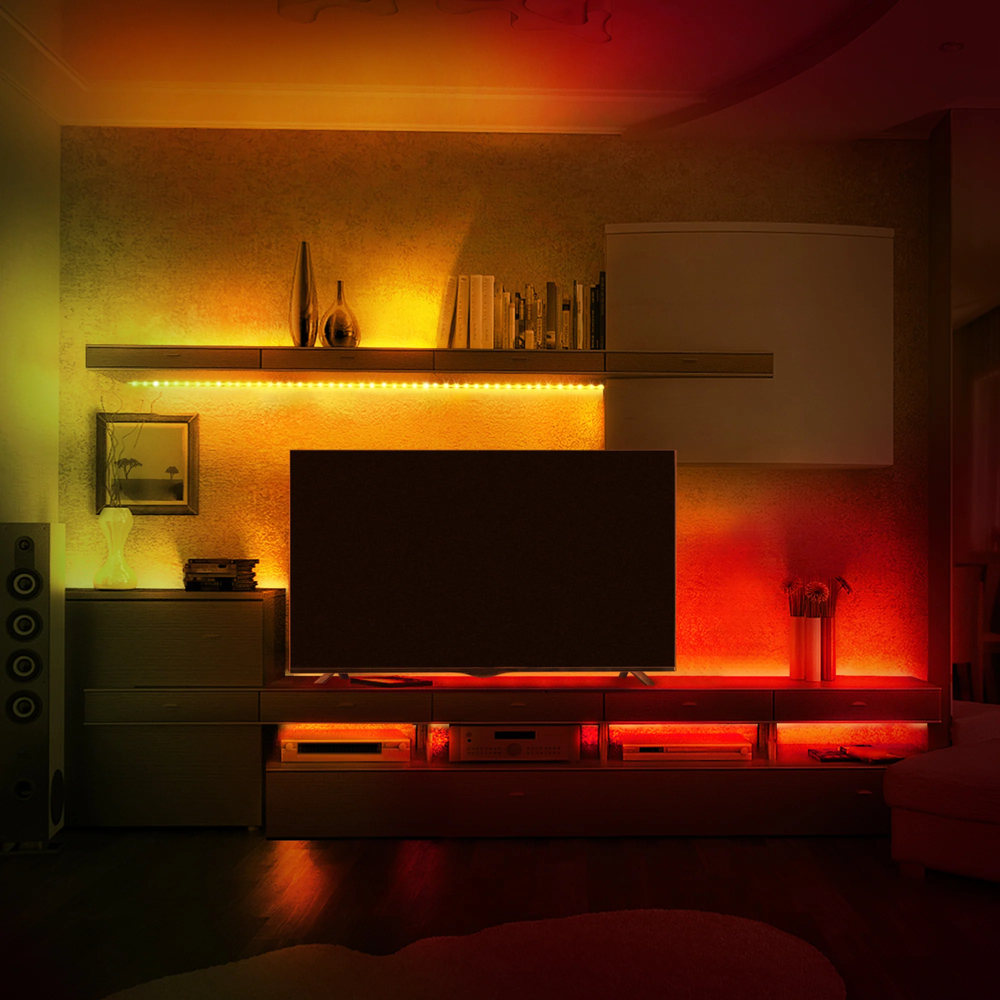 6.5ft Smart App Wifi Multi-Color LED Light Strip, Voice Activated - Image 6