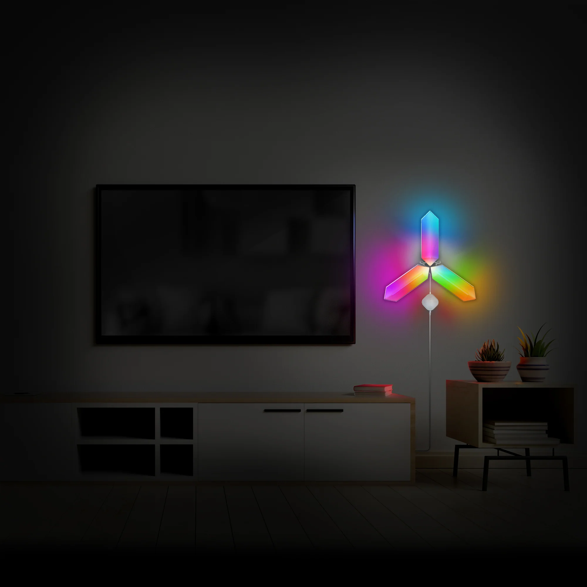 Smart Wi-Fi 3D 3-Segment Digit LED Art Panel Starter Kit - Image 4
