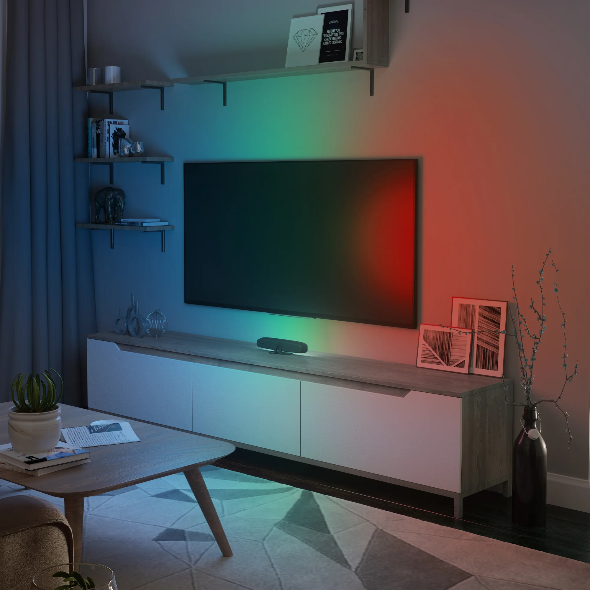 Smart Sound Reactive Multi-Color LED Light Bar - Image 3
