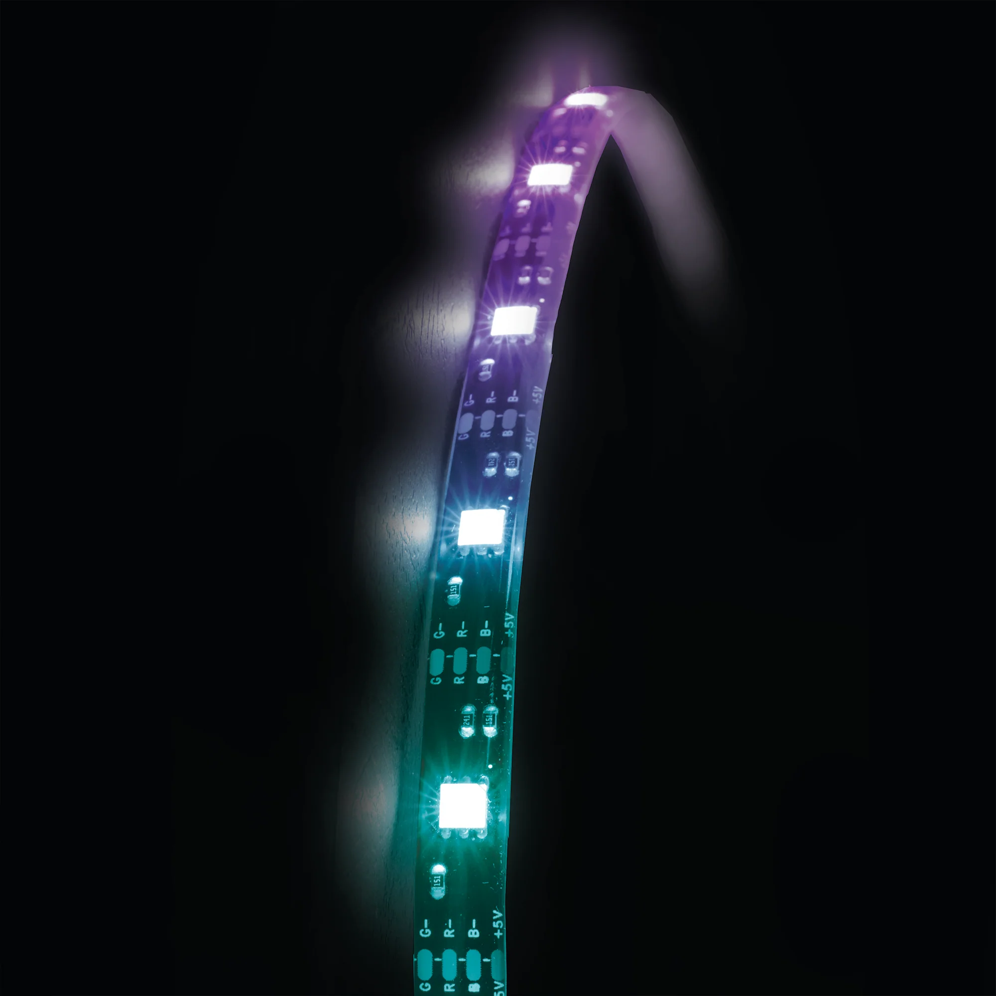 Sound Reactive 6.5 ft Multi-Color LED Light Strip, Remote Control - Image 7